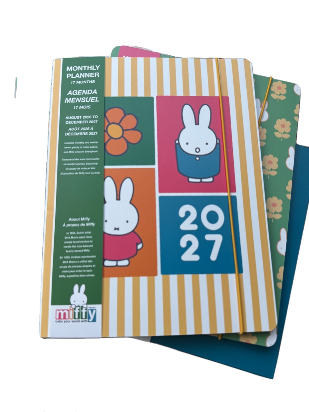 MIFFY 2027 Planner 17 month Monthly & Weekly Planner Calendar